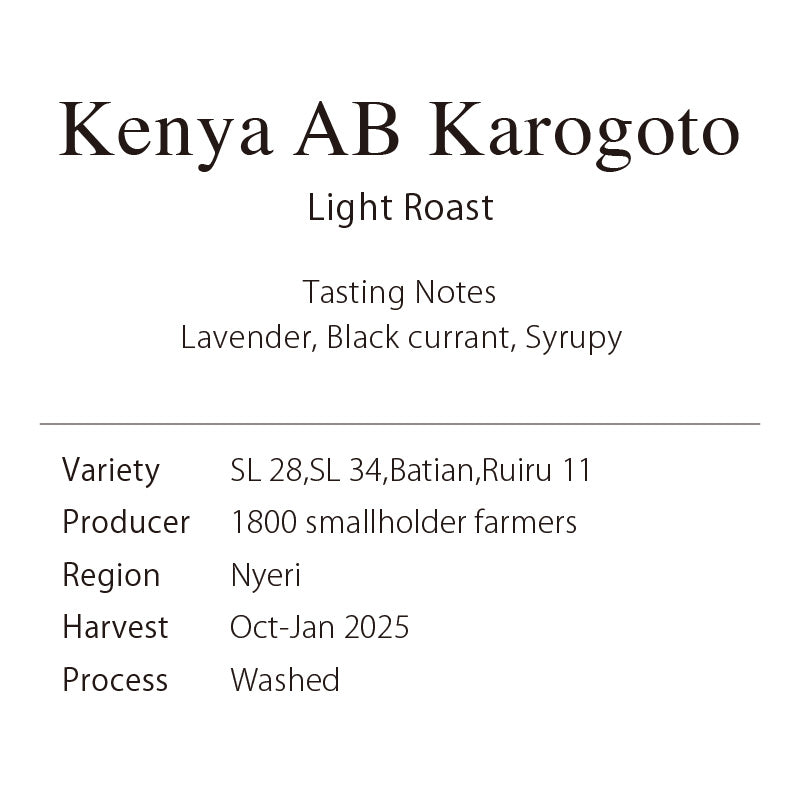 Kenya AB Karogoto
